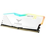 Team Group 32 GB DDR4-3200 Kit werkgeheugen Wit, TF4D432G3200HC16FDC01, Delta RGB, XMP 2.0