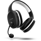 Trust GXT 391 Thian Gaming Headset Zwart/wit, PC, PlayStation 4, PlayStation 5