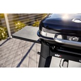 Weber Onderstel met zijtafel voor Lumin Compact-elektrische barbecue grillonderstel Zwart