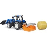 bruder New Holland T5.120 met voorlader, kiepbak en vorken Modelvoertuig 02187