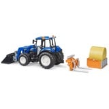 bruder New Holland T5.120 met voorlader, kiepbak en vorken Modelvoertuig 02187