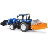 bruder New Holland T5.120 met voorlader, kiepbak en vorken Modelvoertuig 02187