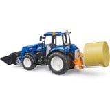 bruder New Holland T5.120 met voorlader, kiepbak en vorken Modelvoertuig 02187