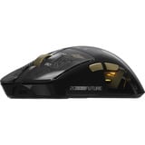 ASUS ROG Harpe II Extreme Edition 20 Gaming Mouse Zwart/goud, 65.000 dpi, USB / Bluetooth 5.1 / 2.4GHz
