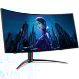 Acer Predator X OLED X34Xbmiiphuzx  34" Curved UltraWide gaming monitor Zwart, 2x HDMI, 1x DisplayPort, USB-C, 240 Hz
