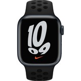 Apple Sportbandje van Nike - Zwart/zwart (41 mm) horlogeband Zwart