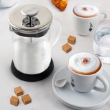 Bialetti Cappucinatore melkopschuimer Zwart/transparant