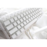 Ducky One 3 SF Aura White, toetsenbord Wit, US lay-out, Cherry MX Red, 65%, ABS Double Shot, hot swap