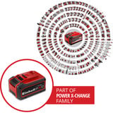 EINHELL 18V 5-8Ah Multi-Ah PXC Plus Accu oplaadbare batterij Rood/zwart