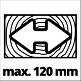 Einhell Kap- & verstekzaag TH-MS 2112 Rood/zwart