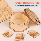 Escape Welt Wooden Secret Maze Box Puzzel 