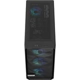 Fractal Design Meshify 2 Lite RGB Black TG Light Tint midi tower behuizing Zwart | 2x USB-A | RGB | Window