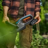 GARDENA Accuheggenschaar EasyCut 55/18V solo Grijs/turquoise, 14735-55, accu en oplader niet inbegrepen