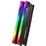 GIGABYTE AORUS 16 GB DDR4-3733 Kit werkgeheugen Grijs, GP-ARS16G37, AORUS RGB, XMP