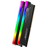 GIGABYTE AORUS 16 GB DDR4-3733 Kit werkgeheugen Grijs, GP-ARS16G37, AORUS RGB, XMP