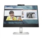 HP M24 webcammonitor 23.8"  Grijs, 75 Hz, DisplayPort, HDMI, USB-C, Audio, AMD FreeSync, Webcam
