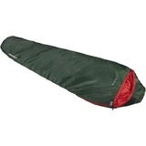 High Peak Lite Pak 1200 slaapzak Groen/rood