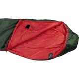 High Peak Lite Pak 1200 slaapzak Groen/rood