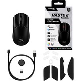 HyperX Pulsefire Haste 2 - Wireless Gaming Mouse Zwart, 400 - 26.000 dpi, RGB leds
