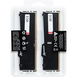 Kingston FURY 32 GB DDR5-5600 Kit werkgeheugen Zwart, KF556C36BBEAK2-32, Beast RGB, XMP, EXPO