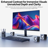 Koorui  23.8" monitor Zwart