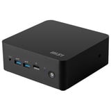 MSI Cubi NUC AI 1UMG-006EU pc-systeem Zwart | Core Ultra 5 125H | Arc Graphics | 16 GB | 512 GB SSD