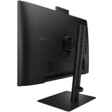 SAMSUNG LS24A400VEUXEN 24" Monitor Zwart, VGA, HDMI, DisplayPort, Sound, Webcam