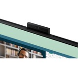 SAMSUNG LS24A400VEUXEN 24" Monitor Zwart, VGA, HDMI, DisplayPort, Sound, Webcam
