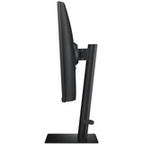 SAMSUNG LS24A400VEUXEN 24" Monitor Zwart, VGA, HDMI, DisplayPort, Sound, Webcam