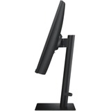 SAMSUNG LS24A400VEUXEN 24" Monitor Zwart, VGA, HDMI, DisplayPort, Sound, Webcam