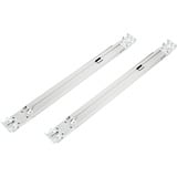 SilverStone RMS09-20 inbouwrails Zilver