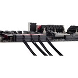 SilverStone SATA III Kabel 30cm Zwart, 6Gb/s, Low Profile Connector, CP11B-300