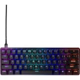 SteelSeries Apex 9 Mini, gaming toetsenbord Zwart, US lay-out, OptiPoint optische switches