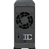 Synology DiskStation DS124 incl. 1x WD Red Plus 4 TB harde schijf nas Zwart, USB-A 3.2 (5 Gbit/s)