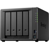 Synology DiskStation DS425+ incl. 4x Synology HAT3320-8T 8 TB harde schijf nas Zwart, 2x LAN, 2x USB-A 3.2 (5 Gbit/s)