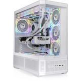 Thermaltake View 370 TG ARGB Snow midi tower behuizing Wit | 2x USB-A | 1x USB-C | RGB | Tempered Glass