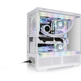 Thermaltake View 370 TG ARGB Snow midi tower behuizing Wit | 2x USB-A | 1x USB-C | RGB | Tempered Glass