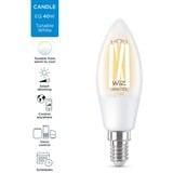 WiZ Filament doorzichtig C35 E14 led-lamp Wifi + Bluetooth protocol