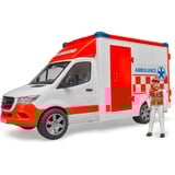 bruder MB Sprinter ambulance met chauffeur Modelvoertuig 02676