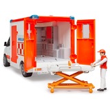 bruder MB Sprinter ambulance met chauffeur Modelvoertuig 02676