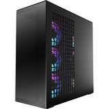 ARCTIC Xtender VG (Black) midi tower behuizing Zwart (mat) | 2x USB-A | 1x USB-C | RGB | Tempered Glass