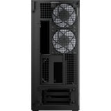 ARCTIC Xtender VG (Black) midi tower behuizing Zwart (mat) | 2x USB-A | 1x USB-C | RGB | Tempered Glass