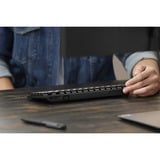 ASUS ProArt Keyboard KD300, toetsenbord Zwart, US lay-out, ASUS RX Red, 65%, RGB, 2.4 GHz / Bluetooth / USB