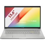 ASUS Vivobook 15 OLED M513UA-L1376T 15.6" laptop Zilver | 512 GB SSD | Wi-Fi 6 | Windows 10 Home