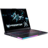 Acer Predator Helios 18 AI PH18-73-9682 18"  gaming laptop Zwart | Core Ultra 9 275HX | RTX 5080 165 Watt | 32 GB | 3 TB SSD