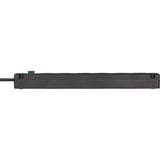 Brennenstuhl Bremounta stekkerdoos 5-voudig met 2 USB C-laadcontactdozen stekkerdoos Zwart, 2x USB C