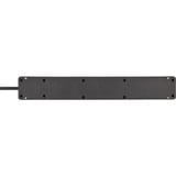 Brennenstuhl Bremounta stekkerdoos 5-voudig met 2 USB C-laadcontactdozen stekkerdoos Zwart, 2x USB C