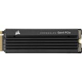 Corsair MP600 PRO LPX, 4 TB SSD Zwart, CSSD-F4000GBMP600PLP, M.2 2280, PCIe 4.0 x4