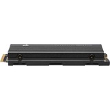 Corsair MP600 PRO LPX, 4 TB SSD Zwart, CSSD-F4000GBMP600PLP, M.2 2280, PCIe 4.0 x4