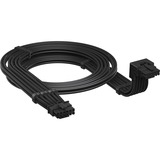 Corsair PSU 90° 12V-2x6 Style A kabel Zwart, 65 cm